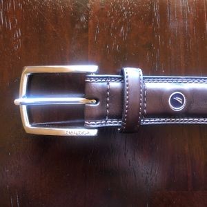 Nautica men’s stitched belt